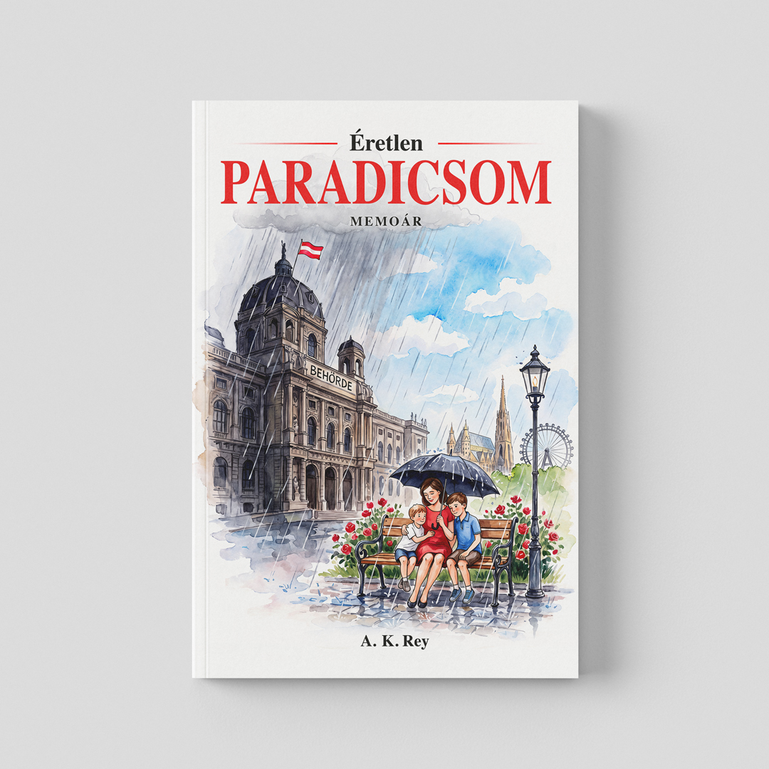 Éretlen Paradicsom – memoár – A. K. Rey, könyvborító